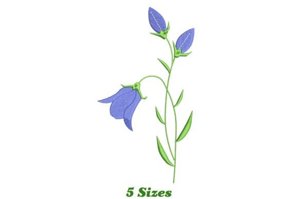 Bluebell Flower Embroidery Review