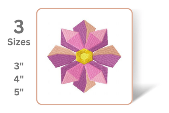 Geometric Flower Embroidery Review