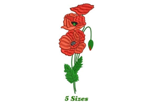 Poppy Flower Embroidery Review